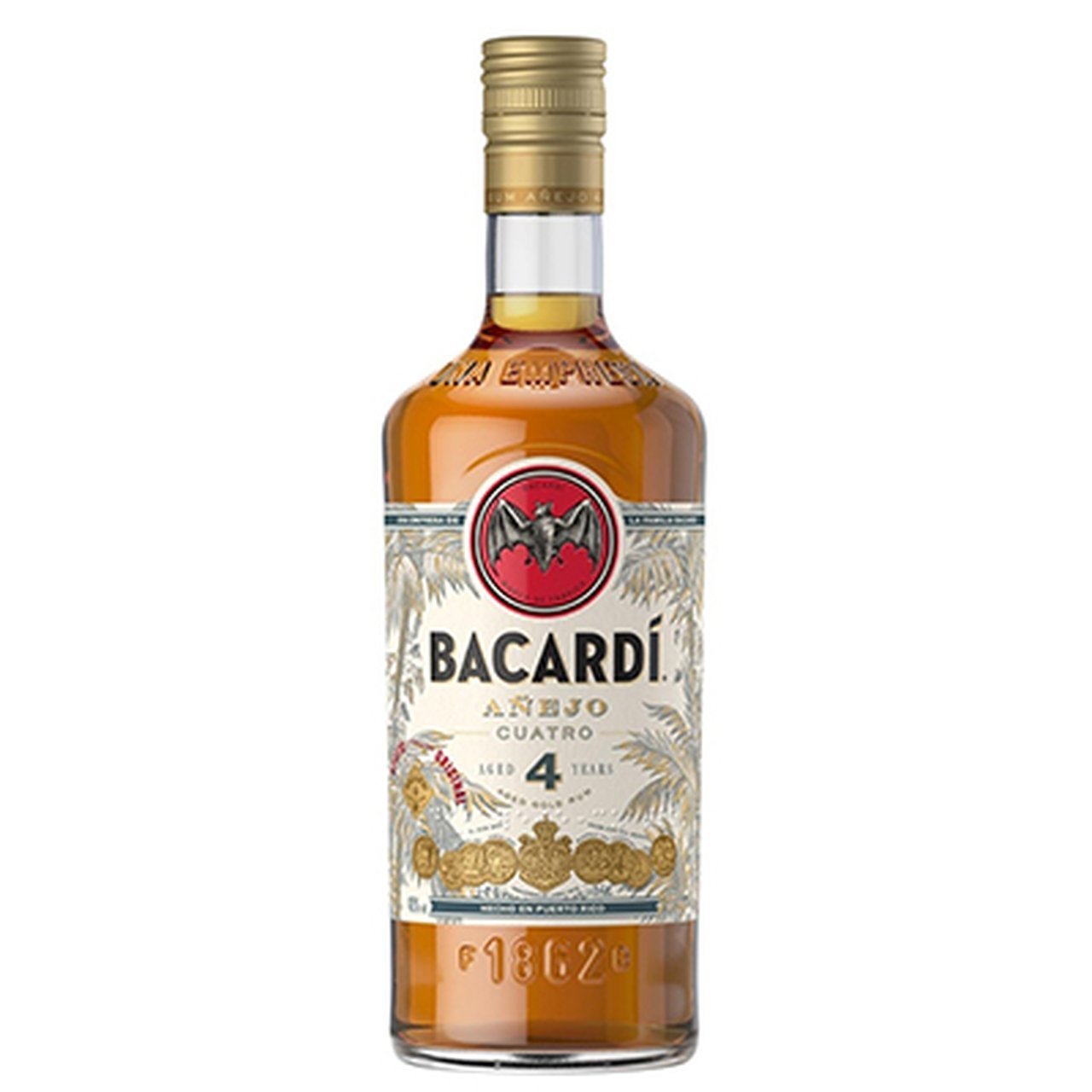 bvi>Bacardi Anejo # 4 - 750 ml ( Puerto Rico )