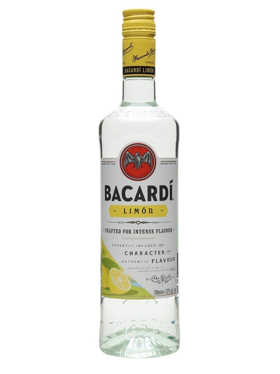 bvi>Bacardi Rum Lemon Flavor - 750 ml ( Puerto Rico )