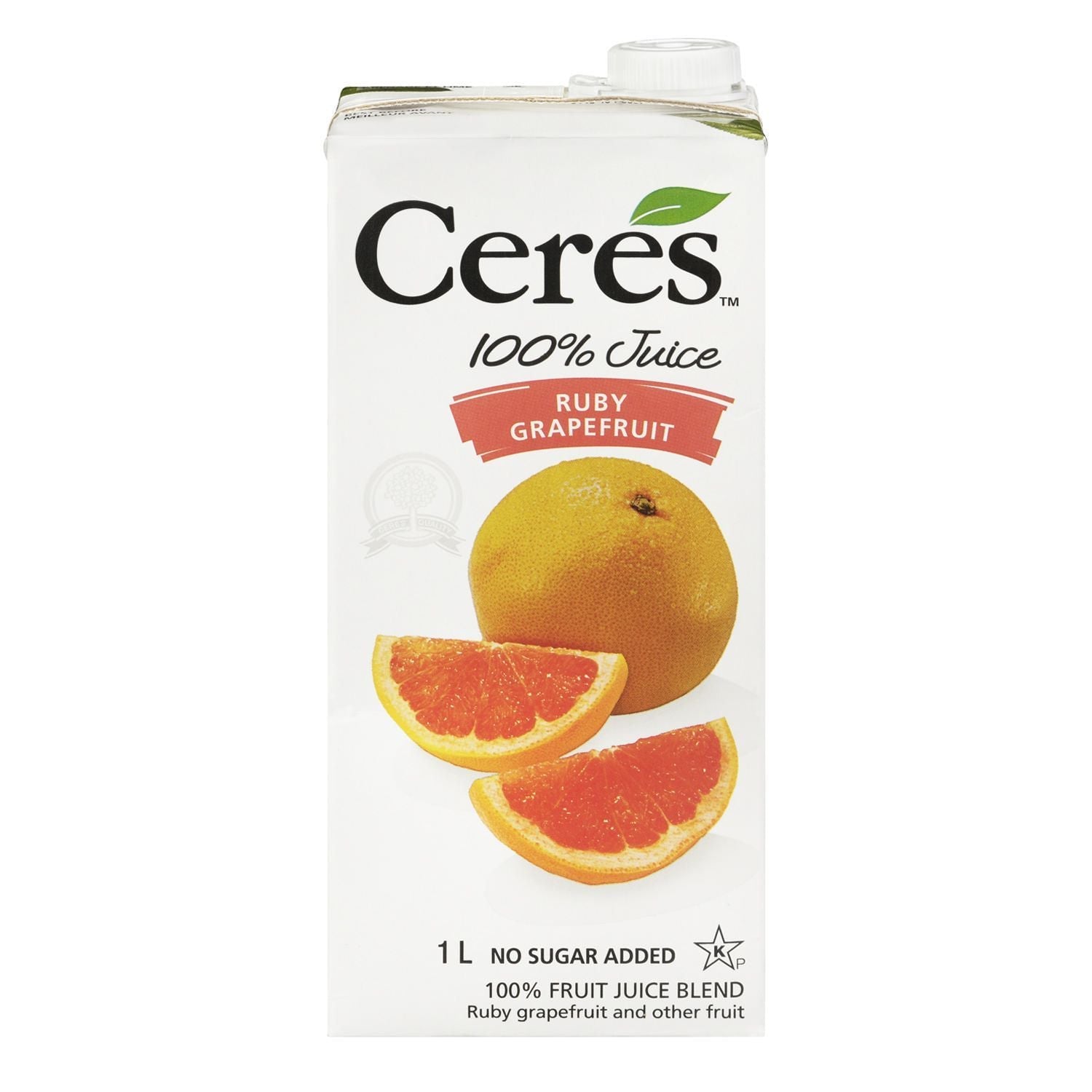 bvi>Ceres 100% Ruby Grapefruit Juice - 1 Ltr