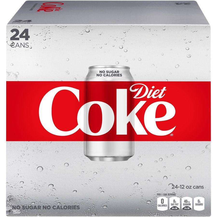 bvi>Diet Coke - 12 oz cans ( 24 pkt )