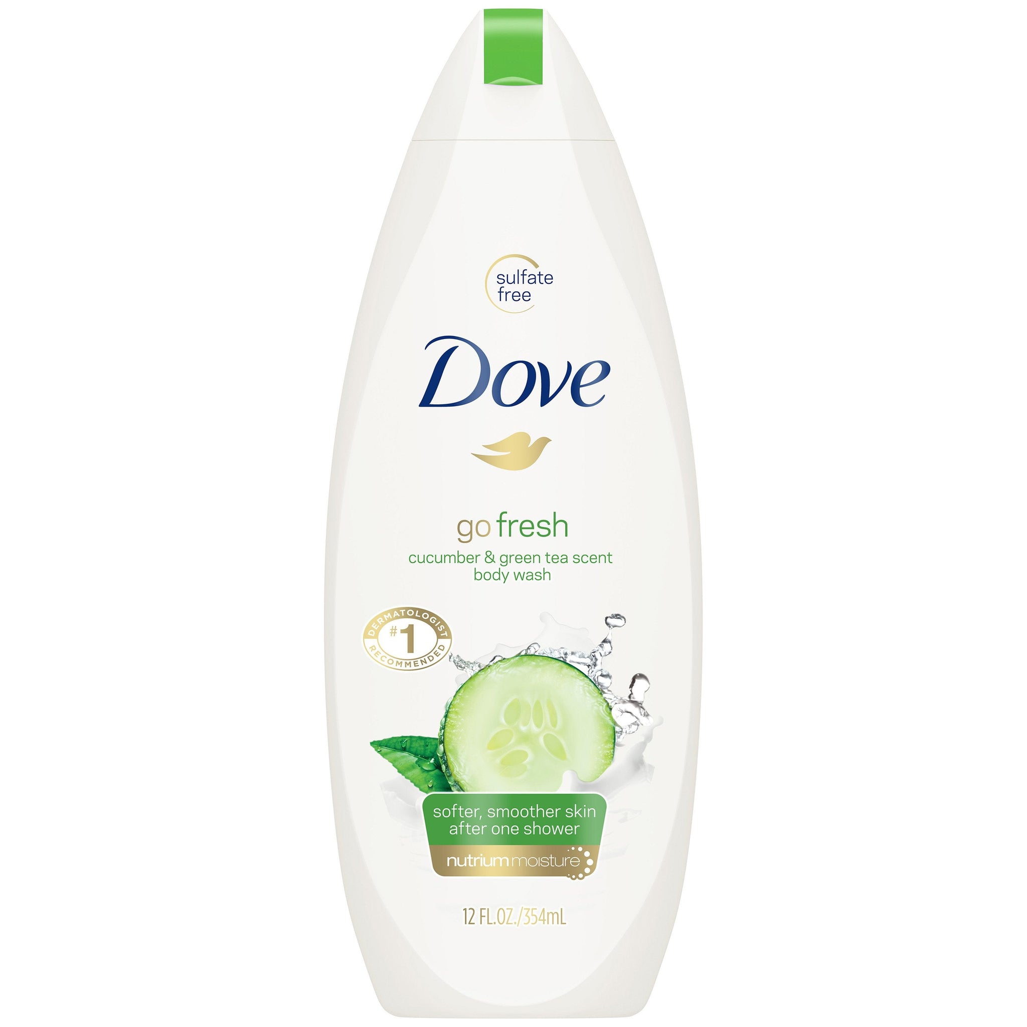 bvi>Dove Body Wash, Cucumber and Green Tea- 11 oz ( 325 ml )