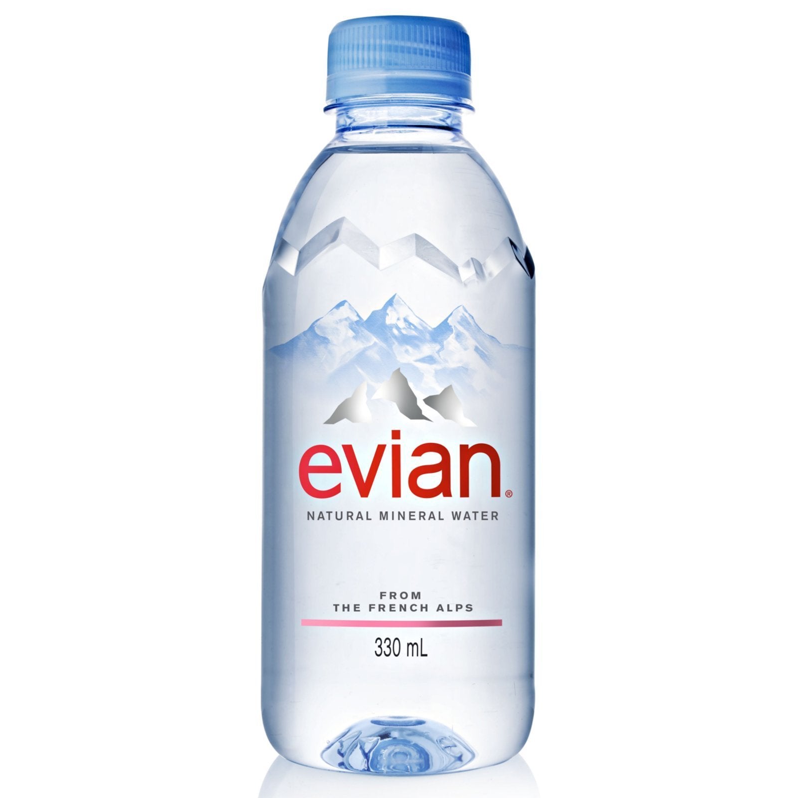 bvi>Evian Natural Spring Water - 330 ml  ( 24 pack )