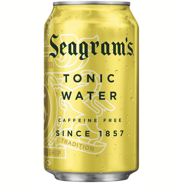 bvi>Seagram's Tonic Water, 12 oz (355 ml) 24 pk cans