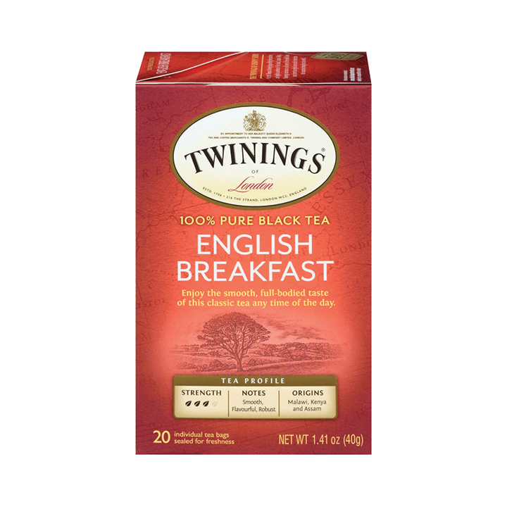 bvi>Twinings English Breakfast Tea - 25 cnt