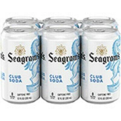 bvi>Seagram's Club Soda, 12 oz (355 ml) 6 pk cans