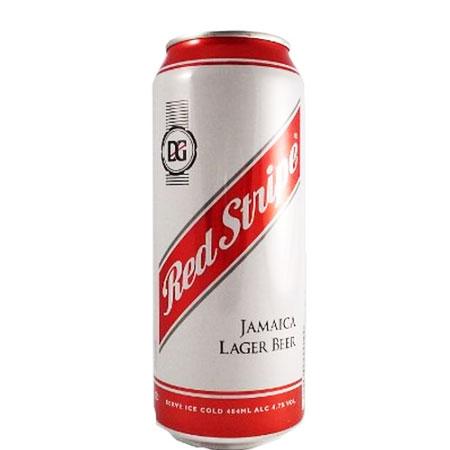 bvi>Red Stripe Beer, 6 pack 12 oz (330 ml) cans